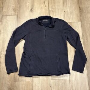 UNDER ARMOUR Tactical Job Fleece 3.0 Pullover 1/4 Zip SHIRT Womens Medium Loose